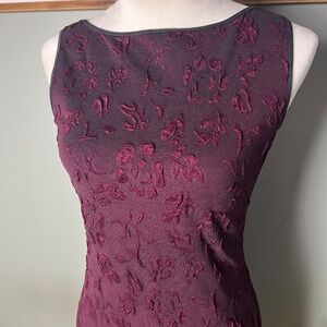 Vintage Bebe Moda Below the Knee Dress Sz M Elegant Cocktail 90's Jen Aniston